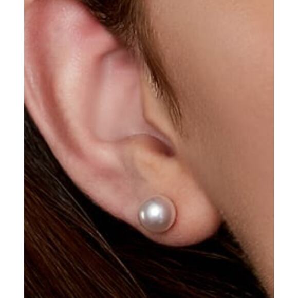 BOGO FREE GENUINE PEARL STUD EARRINGS - Picture 1 of 5